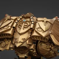 the detials back of Action Figure - Legio Custodes Custodian Venatari with Kinetic Destroyer 1 18 - JOTYOY Warhammer The Horus Heresy rectangle image The Detials Back Of Action Figure Legio Custodes Custodian Venatari With Kinetic Destroyer 1 18 Jotyoy Warhammer The Horus Heresy Rectangle Image