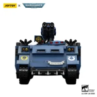 the front of Action Figure Vehicle - Ultramarines Razorback with Twin Lascannon 1 18 - JOYTOY Warhammer 40K in white background The Front Of Action Figure Vehicle Ultramarines Razorback With Twin Lascannon 1 18 Joytoy Warhammer 40k In White Background