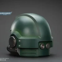 the left back of Action Figure Helmet - Dark Angels MkX 1 1 Life-Size Wearable Replica - JOYTOY Warhammer 40K rectangle image The Left Back Of Action Figure Helmet Dark Angels Mkx 1 1 Life Size Wearable Replica Joytoy Warhammer 40k Rectangle Image