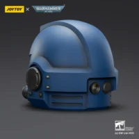 The Left Back Of The Action Figure Joytoy Ultramarines Captain Mkx Helmet 1 1 Life Size Replica Warhammer 40k