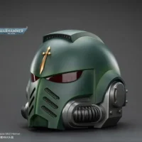the left front of Action Figure Helmet - Dark Angels MkX 1 1 Life-Size Wearable Replica - JOYTOY Warhammer 40K rectangle image The Left Front Of Action Figure Helmet Dark Angels Mkx 1 1 Life Size Wearable Replica Joytoy Warhammer 40k Rectangle Image