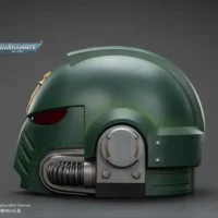 the left of Action Figure Helmet - Dark Angels MkX 1 1 Life-Size Wearable Replica - JOYTOY Warhammer 40K rectangle image The Left Of Action Figure Helmet Dark Angels Mkx 1 1 Life Size Wearable Replica Joytoy Warhammer 40k Rectangle Image