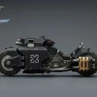 the left of Action Figure Vehicle - Raven Guard Raider-pattern Combat Bike with twin-linked bolt rifles 1 18 - JOYTOY Warhammer 40K rectangle image The Left Of Action Figure Vehicle Raven Guard Raider Pattern Combat Bike With Twin Linked Bolt Rifles 1 18 Joytoy Warhammer 40k Rectangle Image