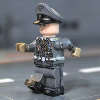 Minifigure - German SS-Standartenführer (Cinematic "Inglourious Basterds" Colonel) WWII