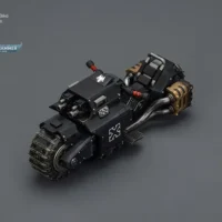 the left upward front of Action Figure Vehicle - Raven Guard Raider-pattern Combat Bike with twin-linked bolt rifles 1 18 - JOYTOY Warhammer 40K rectangle image The Left Upward Front Of Action Figure Vehicle Raven Guard Raider Pattern Combat Bike With Twin Linked Bolt Rifles 1 18 Joytoy Warhammer 40k Rectangle Image