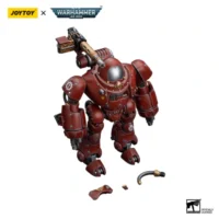 The Parts Of Action Figure Adeptus Mechanicus Kastelan Robot With Heavy Phosphor Blaster 1 18 Joytoy Warhammer 40k In White Background