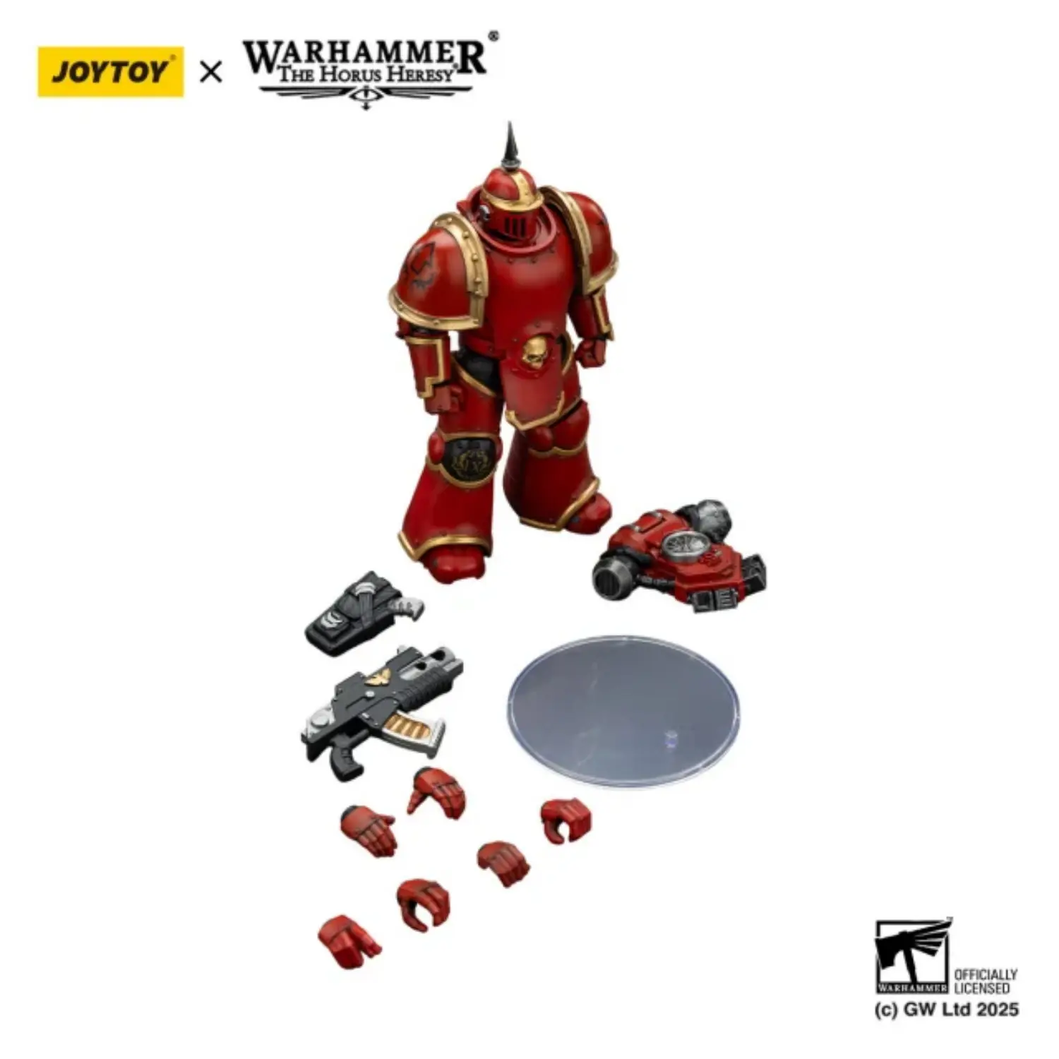 the parts of Action Figure -Blood Angels MkIII Tactical Legionary 1 18 - JOTYOY Warhammer The Horus Heresy in white background The Parts Of Action Figure Blood Angels Mkiii Tactical Legionary 1 18 Jotyoy Warhammer The Horus Heresy In White Background