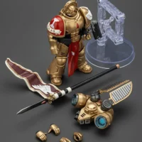 The Parts Of Action Figure Blood Angels Sanguinary Guard 3 With Angelus Boltgun And Encarmine Spear 1 18 Joytoy Warhammer 40k Rectangle Image