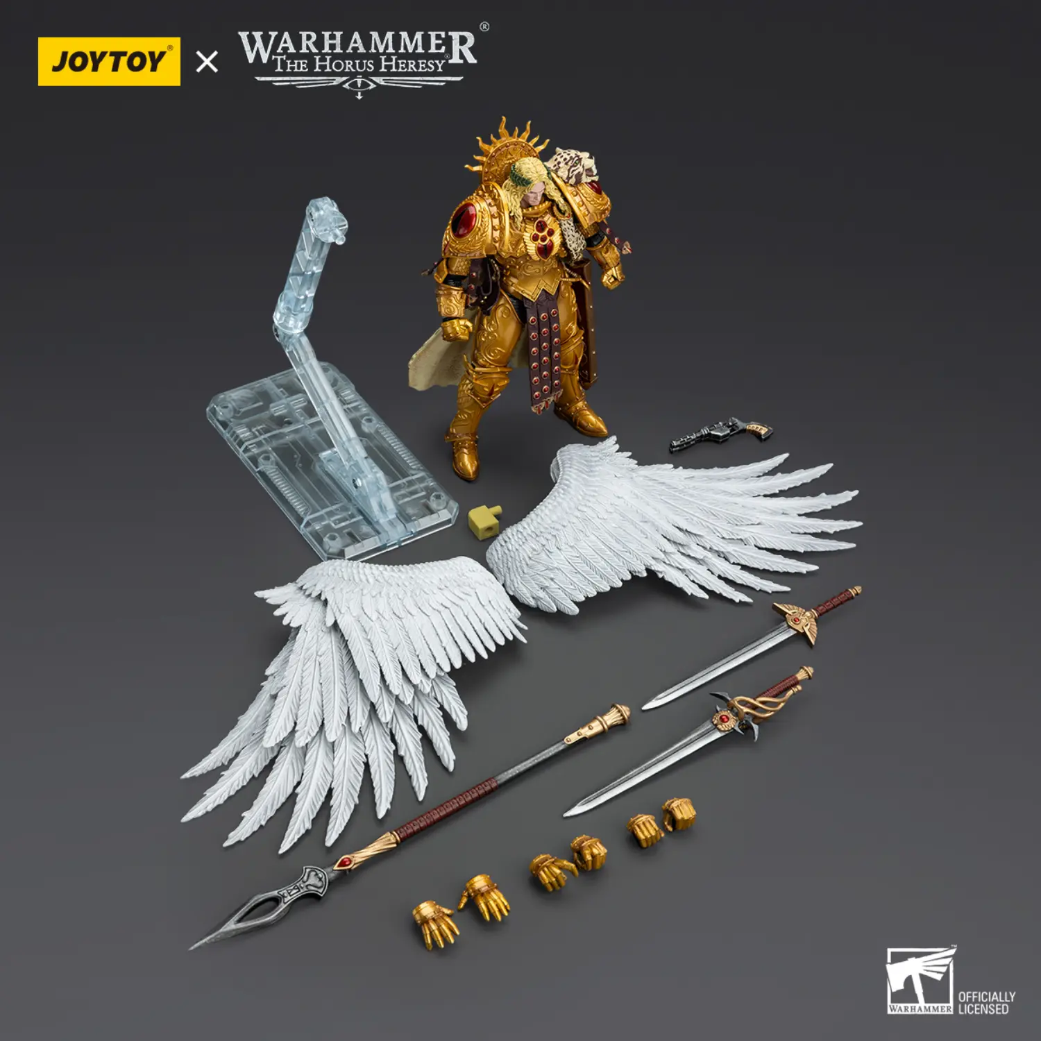 the parts of Action Figure -Blood Angels Sanguinius, Primarch of the IXth Legion 1 18 - JOTYOY Warhammer The Horus Heresy The Parts Of Action Figure Blood Angels Sanguinius, Primarch Of The Ixth Legion 1 18 Jotyoy Warhammer The Horus Heresy