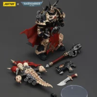 The Parts Of Action Figure Chaos Space Marines Black Legion Chosen Champion With Bolter And Power Maul 1 18 Joytoy Warhammer 40k Rectangle Image