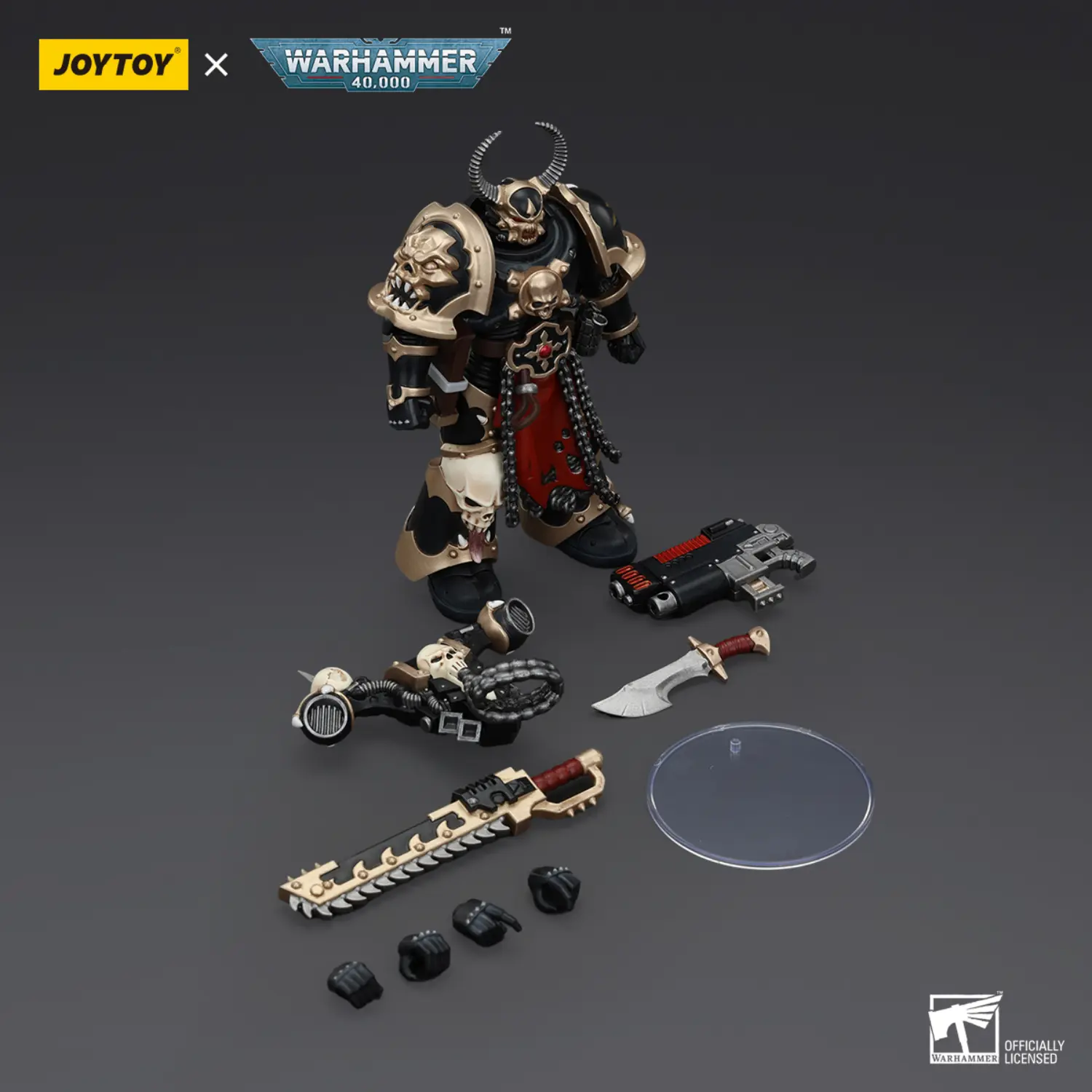 the parts of Action Figure - Chaos Space Marines Black Legion Chosen with Combi-melta and Chainsword 1 18 - JOYTOY Warhammer 40K The Parts Of Action Figure Chaos Space Marines Black Legion Chosen With Combi Melta And Chainsword 1 18 Joytoy Warhammer 40k