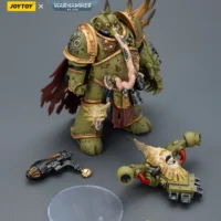 The Parts Of Action Figure Chaos Space Marines Death Guard Plague Marine Champion With Plasma Pistol And Power Fist 1 18 Joytoy Warhammer 40k Rectangle Image