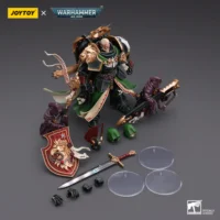 The Parts Of Action Figure Dark Angels Primarch Lion El'jonson With Two Mysterious Watchers In The Dark 1 18 Joytoy Warhammer 40k