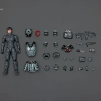 the parts of Action Figure - Dark Source UNSC Mirage Squad Demolitionist - Yang 1 25 - JOYTOY Dark Source in white background rectangle image The Parts Of Action Figure Dark Source Unsc Mirage Squad Demolitionist Yang 1 25 Joytoy Dark Source In White Background Rectangle Image