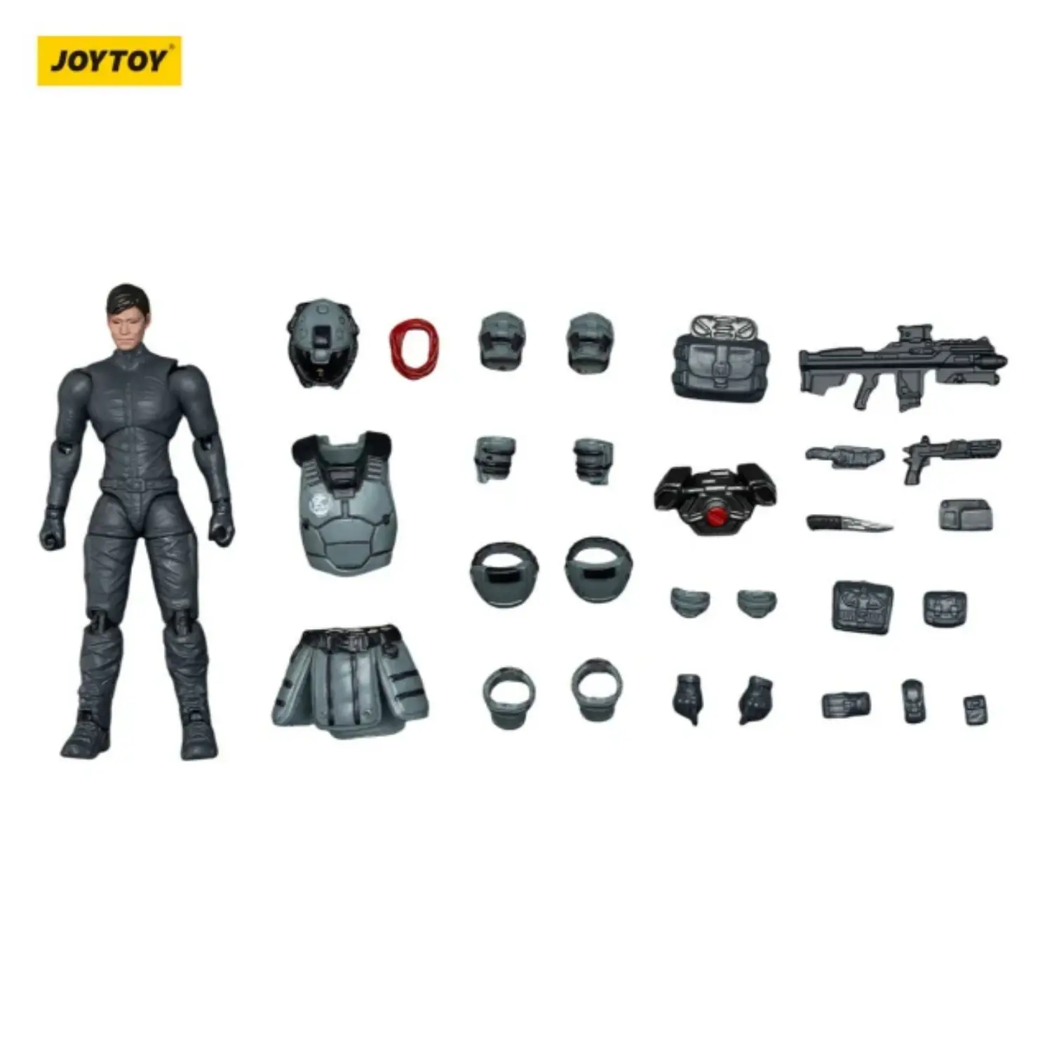 the parts of Action Figure - Dark Source UNSC Mirage Squad Demolitionist - Yang 1 25 - JOYTOY Dark Source in white background The Parts Of Action Figure Dark Source Unsc Mirage Squad Demolitionist Yang 1 25 Joytoy Dark Source In White Background