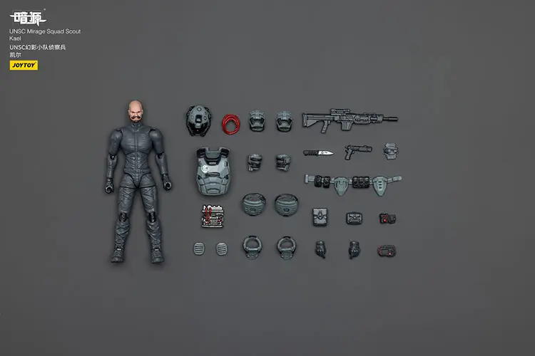 the parts of Action Figure - Dark Source UNSC Mirage Squad Scout - Kael 1 25 - JOYTOY Dark Source rectangle image The Parts Of Action Figure Dark Source Unsc Mirage Squad Scout Kael 1 25 Joytoy Dark Source Rectangle Image