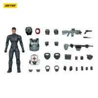 the parts of Action Figure - Dark Source UNSC Mirage Squad Support - Gus 1 25 - JOYTOY Dark Source in white background The Parts Of Action Figure Dark Source Unsc Mirage Squad Support Gus 1 25 Joytoy Dark Source In White Background