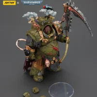 The Parts Of Action Figure Death Guard Deathshroud Terminator 1 With Manreaper And Plaguespurter Gauntlet 1 18 Joytoy Warhammer 40k Rectangle Image