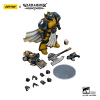 the parts of Action Figure - Imperial Fists Librarian Consul with Force Axe and Bolt Pistol 1 18 - JOTYOY Warhammer The Horus Heresy in white background The Parts Of Action Figure Imperial Fists Librarian Consul With Force Axe And Bolt Pistol 1 18 Jotyoy Warhammer The Horus Heresy In White Background
