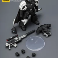 The Parts Of Action Figure Raven Guard Mor Deythan With Nemesis Bolt Rifle 1 18 Jotyoy Warhammer The Horus Heresy Rectangle Image