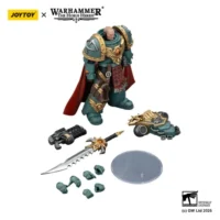 The Parts Of Action Figure Sons Of Horus Tybalt Marr, Captain Of The 18th Company 1 18 Jotyoy Warhammer The Horus Heresy In White Background