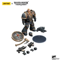 The Parts Of Action Figure Space Wolves Grey Slayer 1 (grey Slayer Pack) 1 18 Jotyoy Warhammer The Horus Heresy In Whte Backgrond
