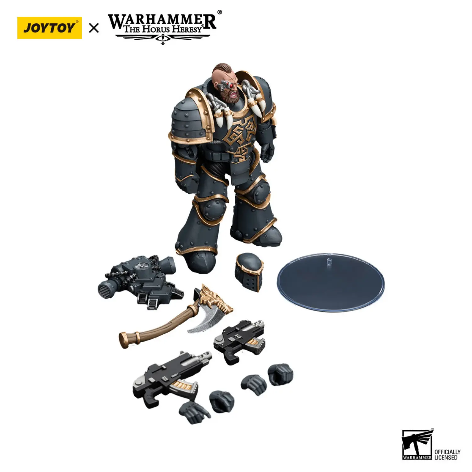 The Parts Of Action Figure Space Wolves Grey Slayer 2 (grey Slayer Pack) 1 18 Jotyoy Warhammer The Horus Heresy