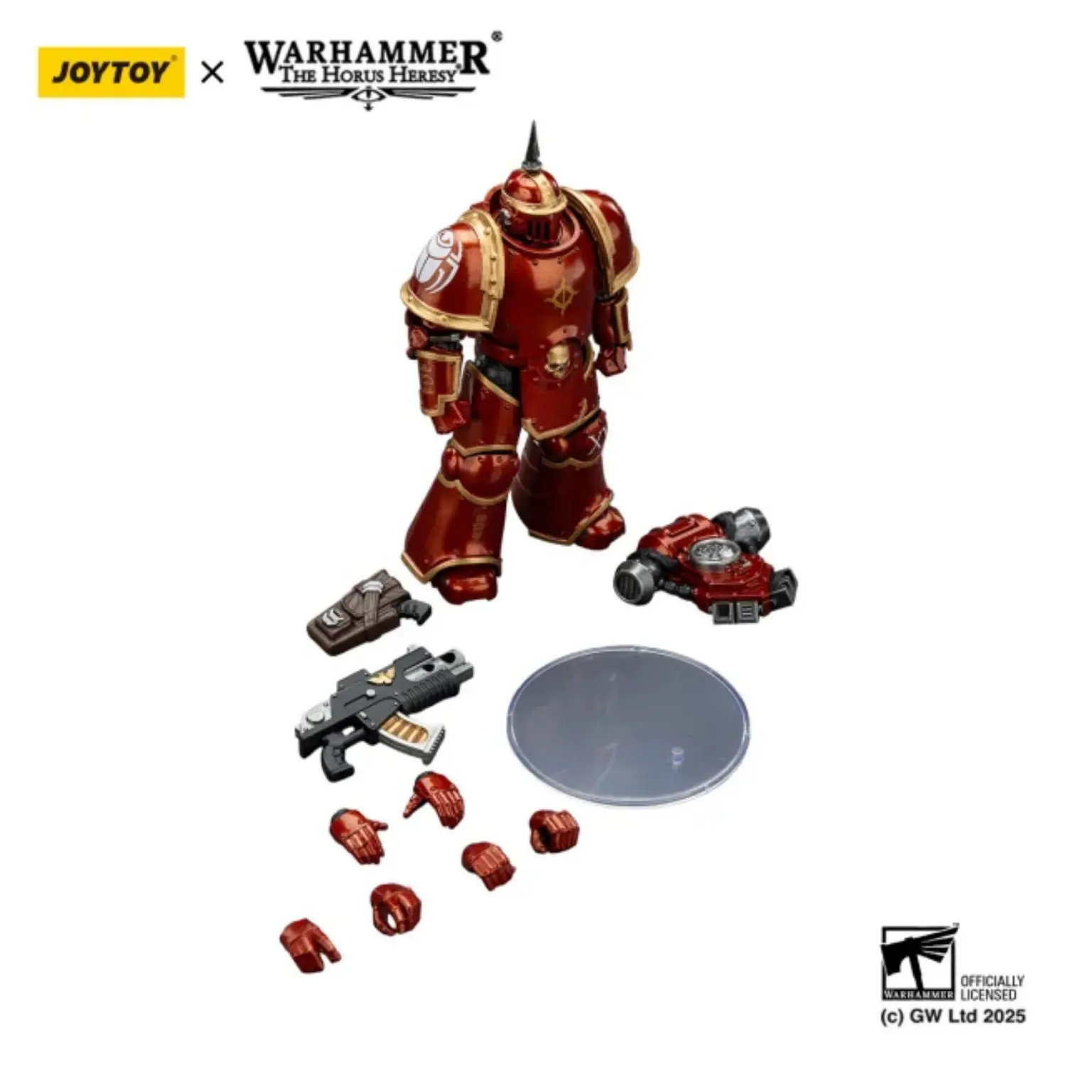 The Parts Of Action Figure Thousand Sons Mkiii Tactical Legionary 1 18 Jotyoy Warhammer The Horus Heresy In White Background