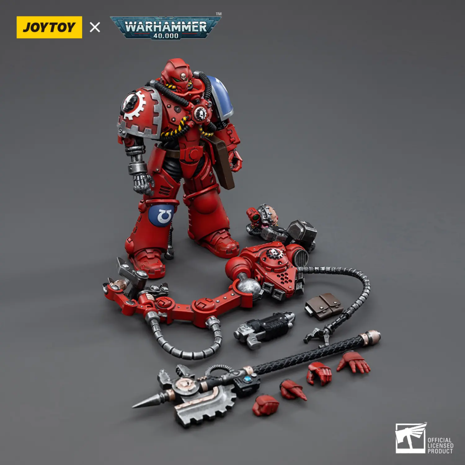 the parts of Action Figure - Ultramarines Primaris Techmarine Brother Tybestis 1 18 - JOYTOY Warhammer 40K The Parts Of Action Figure Ultramarines Primaris Techmarine Brother Tybestis 1 18 Joytoy Warhammer 40k