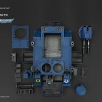 the parts of Action Figure Vehicle - Ultramarines Razorback with Twin Lascannon 1 18 - JOYTOY Warhammer 40K rectangle image The Parts Of Action Figure Vehicle Ultramarines Razorback With Twin Lascannon 1 18 Joytoy Warhammer 40k Rectangle Image