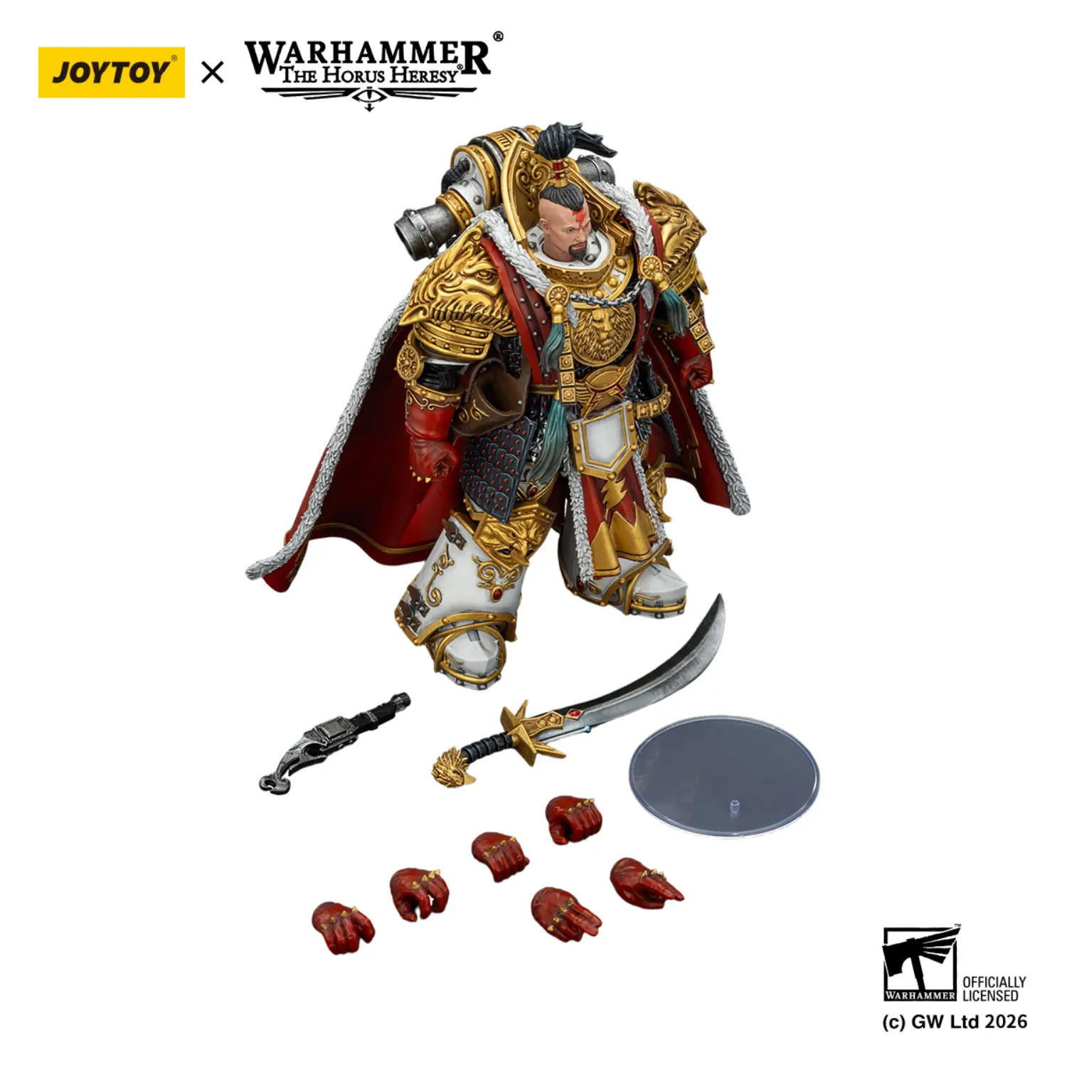 the parts of Action Figure - White Scars Jaghatai Khan, Primarch of the Vth Legion 1 18 - JOTYOY Warhammer The Horus Heresy in white background The Parts Of Action Figure White Scars Jaghatai Khan, Primarch Of The Vth Legion 1 18 Jotyoy Warhammer The Horus Heresy In White Background