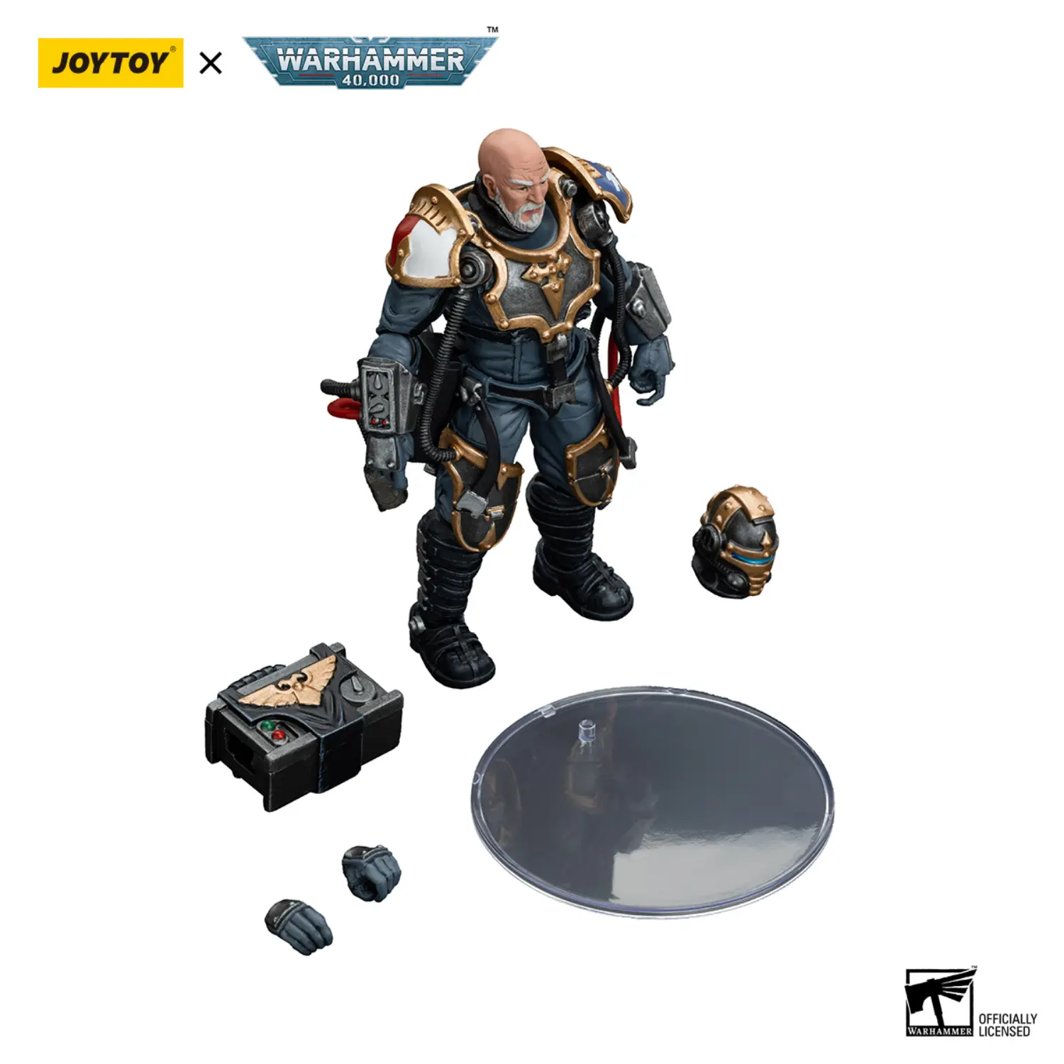 The Parts Of The Human Pilot House Terryn Knight Scion Of Action Figure Imperial Knights House Terryn Knight Paladin & Scion 1 18 (53.7cm) Joytoy Warhammer 40k In White Background