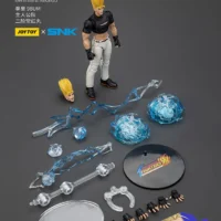 the parts of the Action Figure - Benimaru Nikaido KOF _98 UM Hero Team SNK 1 18 - JOYTOY The King of Fighters rectangle image