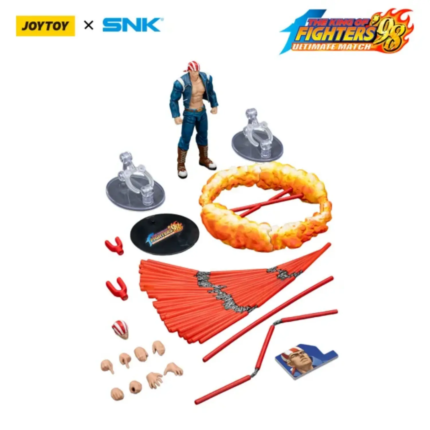 Action Figure - Billy Kane KOF '98 UM 97 Special Team SNK 1/18 - JOYTOY The King of Fighters