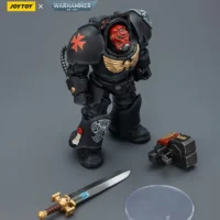 the parts of the Action Figure - Black Templars Terminator 1 with Power Sword and Storm Bolter 1 18 - JOYTOY Warhammer 40K rectangle image the parts of the Action Figure - Black Templars Terminator 1 with Power Sword and Storm Bolter 1 18 - JOYTOY Warhammer 40K rectangle image