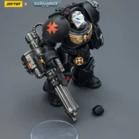 the parts of the Action Figure - Black Templars Terminator 3 with Power Fist and Assault Cannon 1 18 - JOYTOY Warhammer 40K rectangle image the parts of the Action Figure - Black Templars Terminator 3 with Power Fist and Assault Cannon 1 18 - JOYTOY Warhammer 40K rectangle image