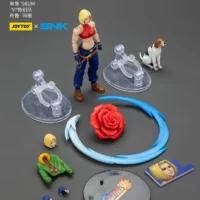 the parts of the Action Figure - Blue Mary KOF _98 UM 97 Special Team Team SNK 1 18 - JOYTOY The King of Fighters rectangle image Action Figure - Blue Mary KOF '98 UM 97 Special Team SNK 1/18 - JOYTOY The King of Fighters
