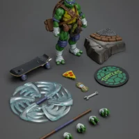 the parts of the Action Figure - Donatello TMNT Nickelodeon 1 18 - JOYTOY Teenage Mutant Ninja Turtles rectangle image