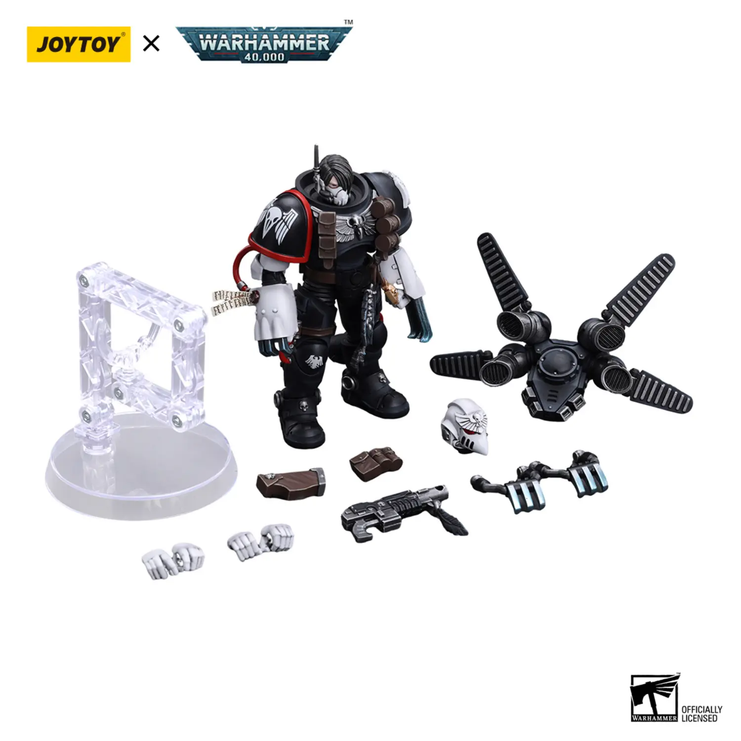 Action Figure - JOYTOY Raven Guard Chapter Master Kayvaan Shrike 1 18 - Warhammer 40K 1