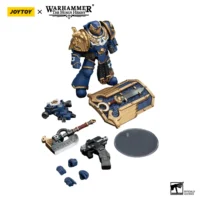 the parts of the Action Figure - JOYTOY Scale Ultramarines Invictarus Suzerain Squad (Suzerain 4) 1 18 - Warhammer The Horus Heresy