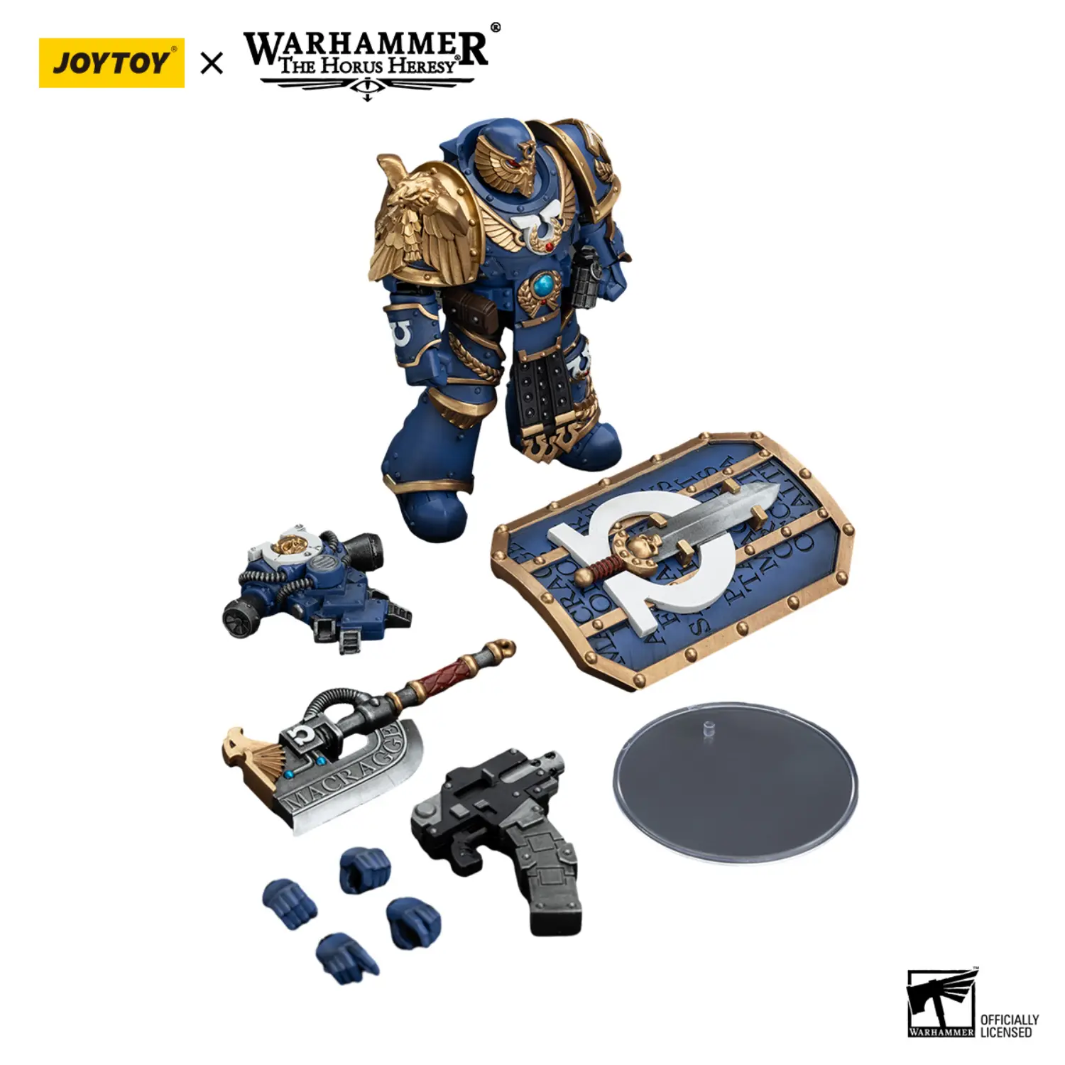 the parts of the Action Figure - JOYTOY Ultramarines Invictarus Suzerain Squad (Suzerain 1) 1 18 - Warhammer The Horus Heresy the parts of the Action Figure - JOYTOY Ultramarines Invictarus Suzerain Squad (Suzerain 1) 1 18 - Warhammer The Horus Heresy