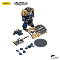 the parts of the Action Figure - JOYTOY Ultramarines Invictarus Suzerain Squad (Suzerain 2) 1 18 - Warhammer The Horus Heresy