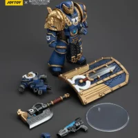 the parts of the Action Figure - JOYTOY Ultramarines Invictarus Suzerain Squad (Suzerain 2) 1 18 - Warhammer The Horus Heresy rectangle image