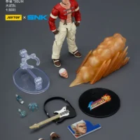 the parts of the Action Figure - JOYTOY Yashiro Nanakase KOF _98 UM Orochi Team SNK 1 18 - The King of Fighters rectangle image