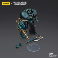 the parts of the Action Figure - JoyToy Alpha Legion Lernaean Terminator with Conversion Beam Cannon 1 18 - Warhammer The Horus Heresy