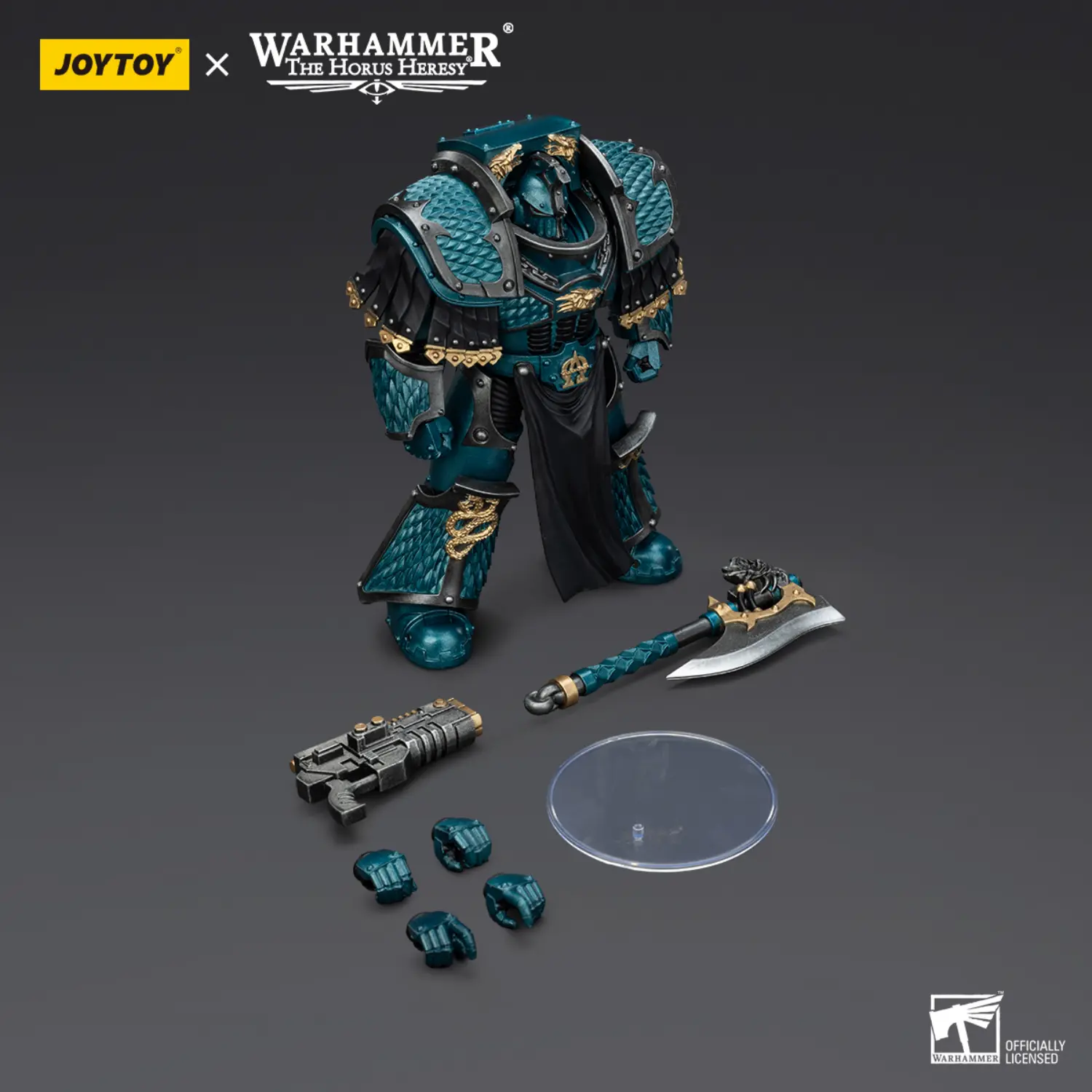 the parts of the Action Figure - JoyToy Alpha Legion Lernaean Terminator with Volkite Charger 1 18 - Warhammer The Horus Heresy the parts of the Action Figure - JoyToy Alpha Legion Lernaean Terminator with Volkite Charger 1 18 - Warhammer The Horus Heresy