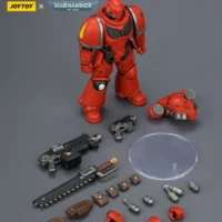 the parts of the Action Figure - JoyToy Blood Angels Intercessor with Bolt Rifle, Bolt Pistol and Chainsword 1 18 - Warhammer 40K rectangle image the parts of the Action Figure - JoyToy Blood Angels Intercessor with Bolt Rifle, Bolt Pistol and Chainsword 1 18 - Warhammer 40K rectangle image