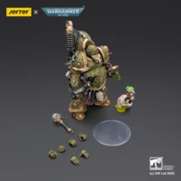 the parts of the Action Figure - JoyToy Death Guard Foul Blightspawn with Plague Sprayer 1 18 - Warhammer 40K