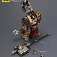 the parts of the Action Figure - JoyToy Iron Warriors Warsmith with Graviton Crusher Hammer 1 18 - Warhammer The Horus Heresy rectangle image