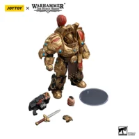 the parts of the Action Figure - JoyToy Legio Custodes Aquilon Terminator with Twin-linked Adrathic Destructor 1 18 - Warhammer The Horus Heresy in white background the parts of the Action Figure - JoyToy Legio Custodes Aquilon Terminator with Twin-linked Adrathic Destructor 1 18 - Warhammer The Horus Heresy in white background